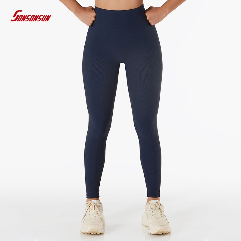 tummy control women yoga leggings