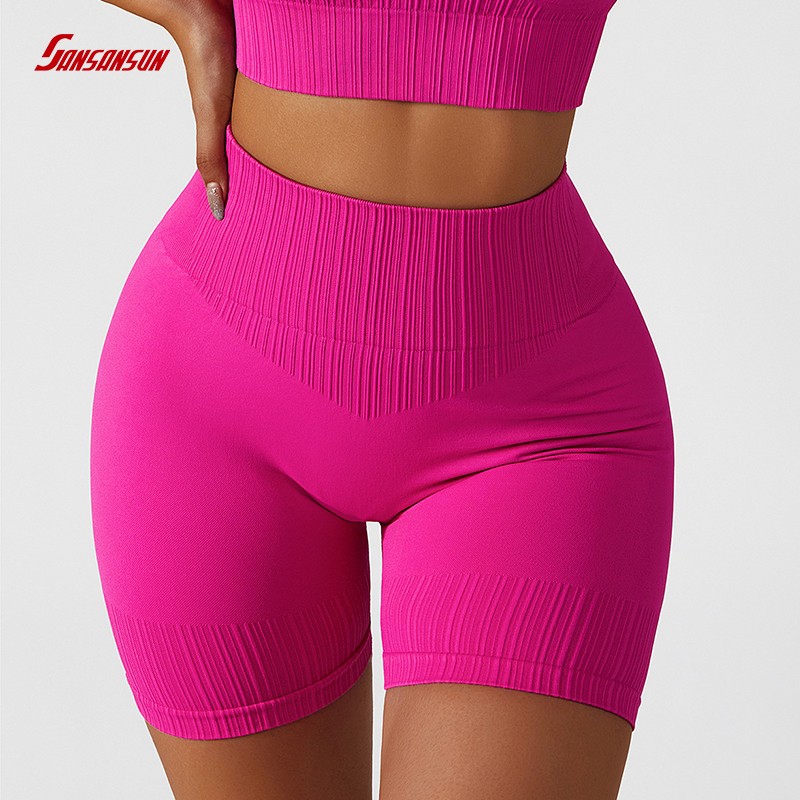 ombre seamless shorts