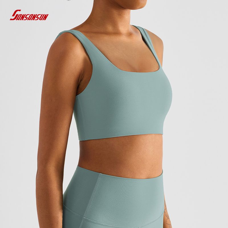 light blue recycled yoga suit for ladies