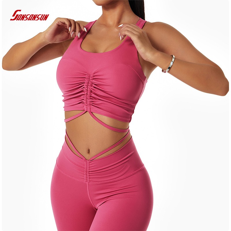 high impact zip front sports bra