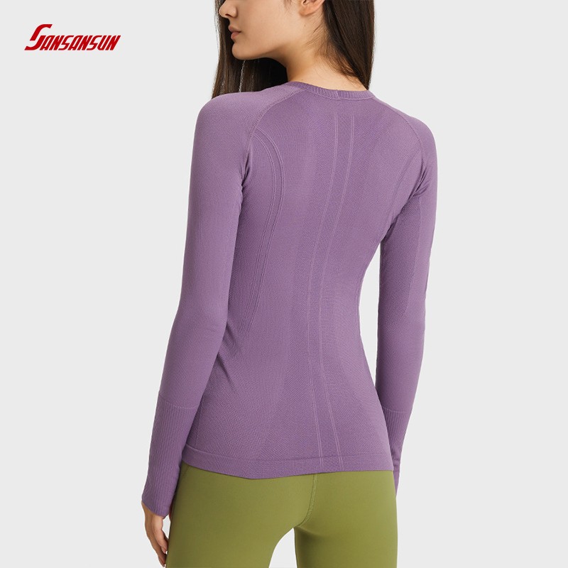 long sleeve fitness top