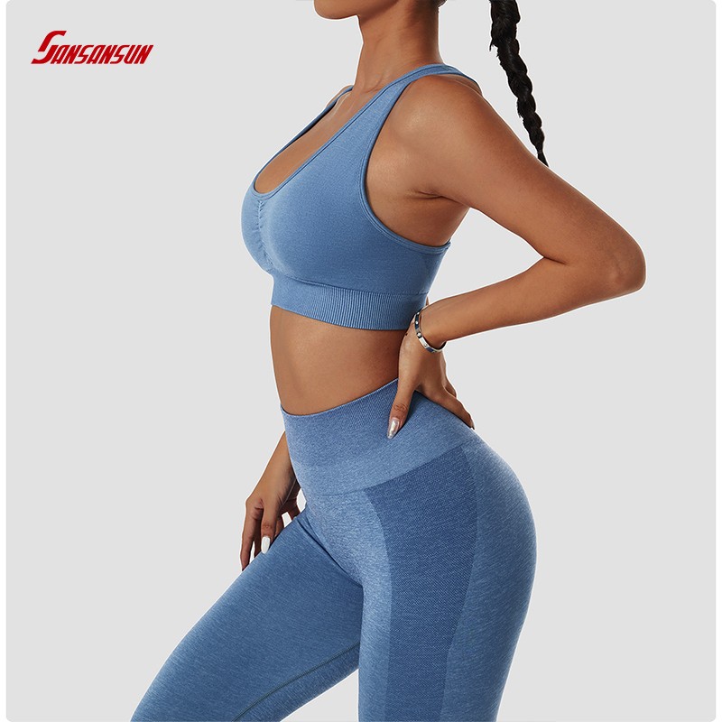 Naked Feel Gym Set Women Workout Clothes High Waist Yoga Shorts and Strappy  Sports Bra 2 Piece Short Sets Summer Running Outfits - AliExpress
