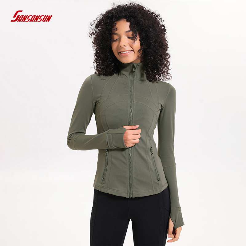 Slim Fit Stretchy Women Jackets