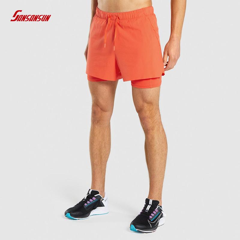 loose fit men workout shorts