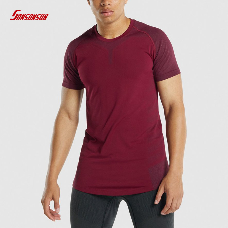 gym wear workout tops men shirts