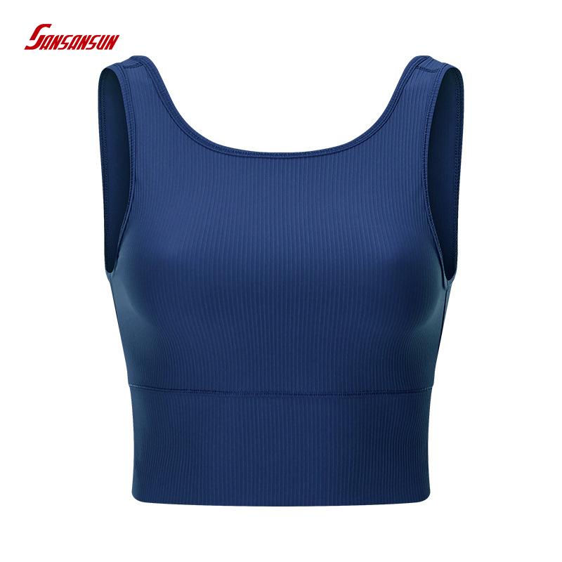 Ribbed Fitness Crop Top