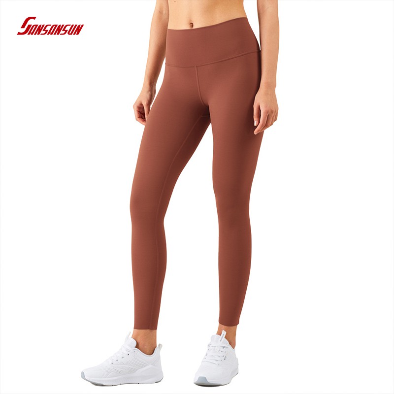 High-strength Peach Hips Yoga Leggings