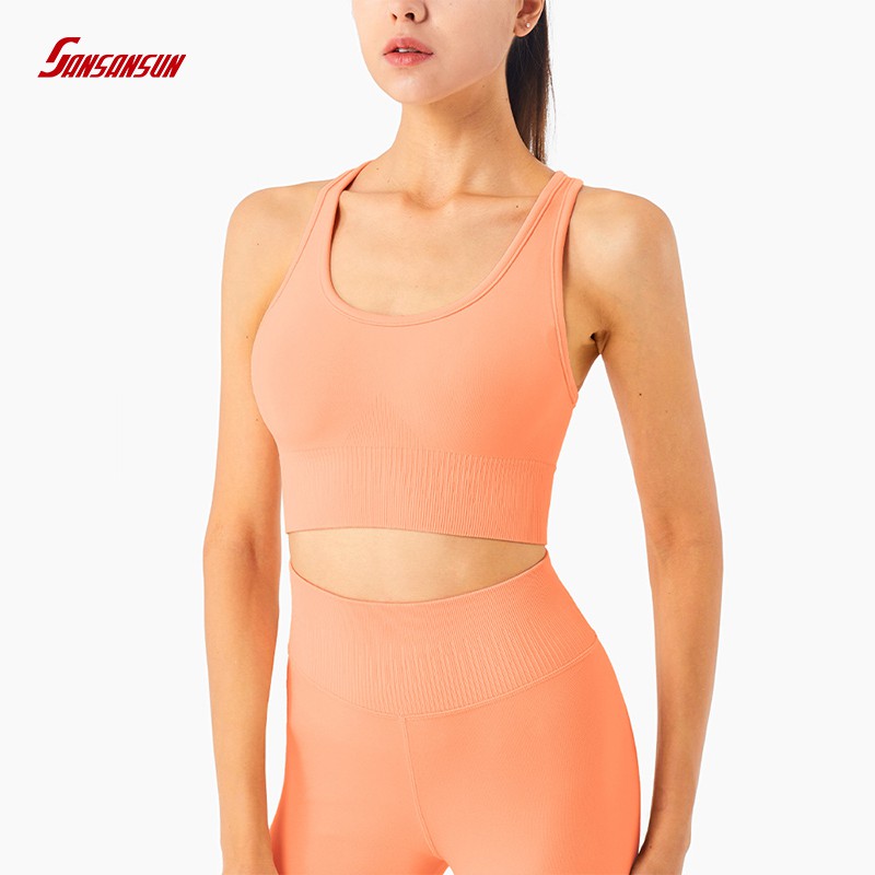 Seamless Yoga Bra