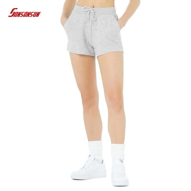 Adjustable Drawcord Waist Shorts