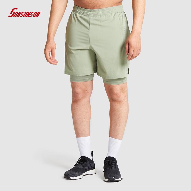 2-in-1 sports shorts
