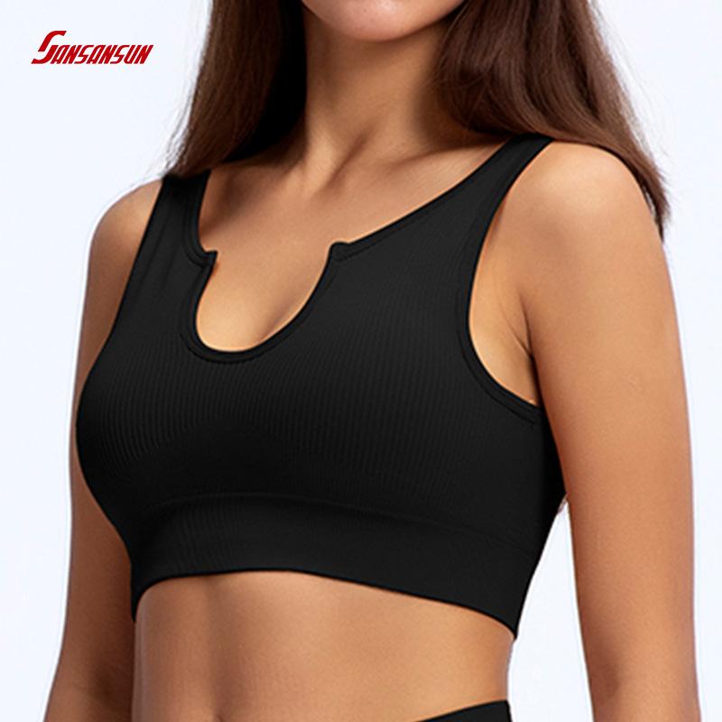 seamless sports bra