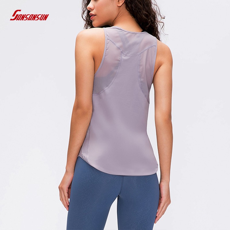 Ladies Fitness Sleeveless Top