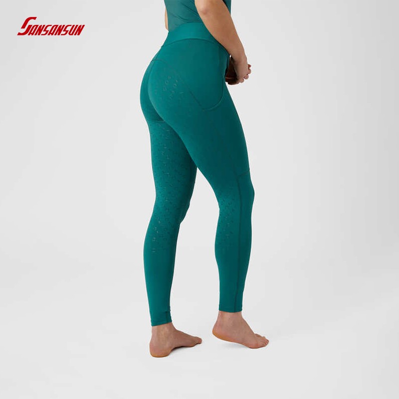 full silicone seat riding breeches