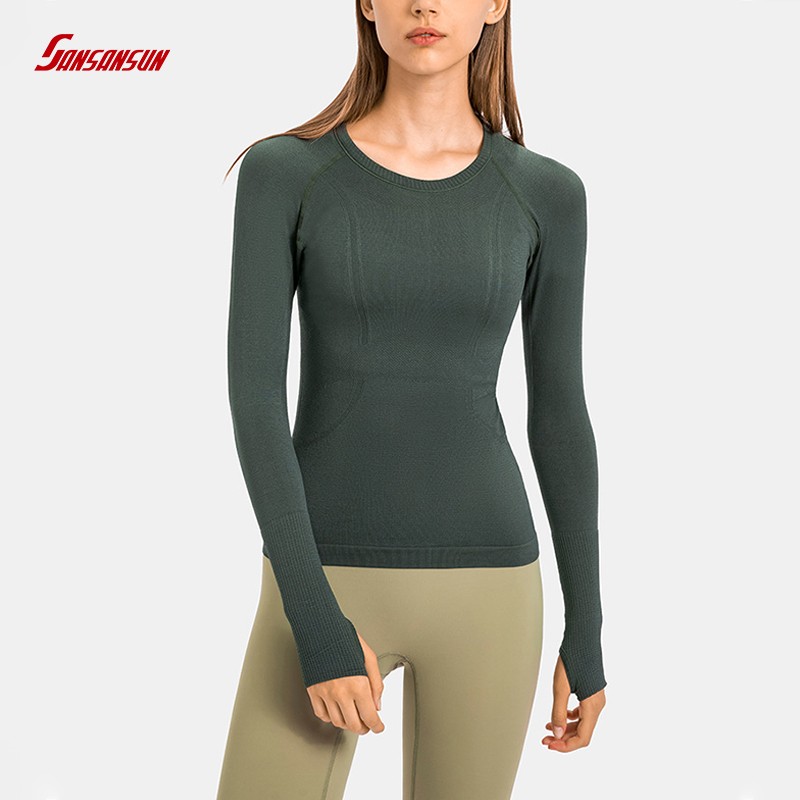 seamless long sleeve shirts