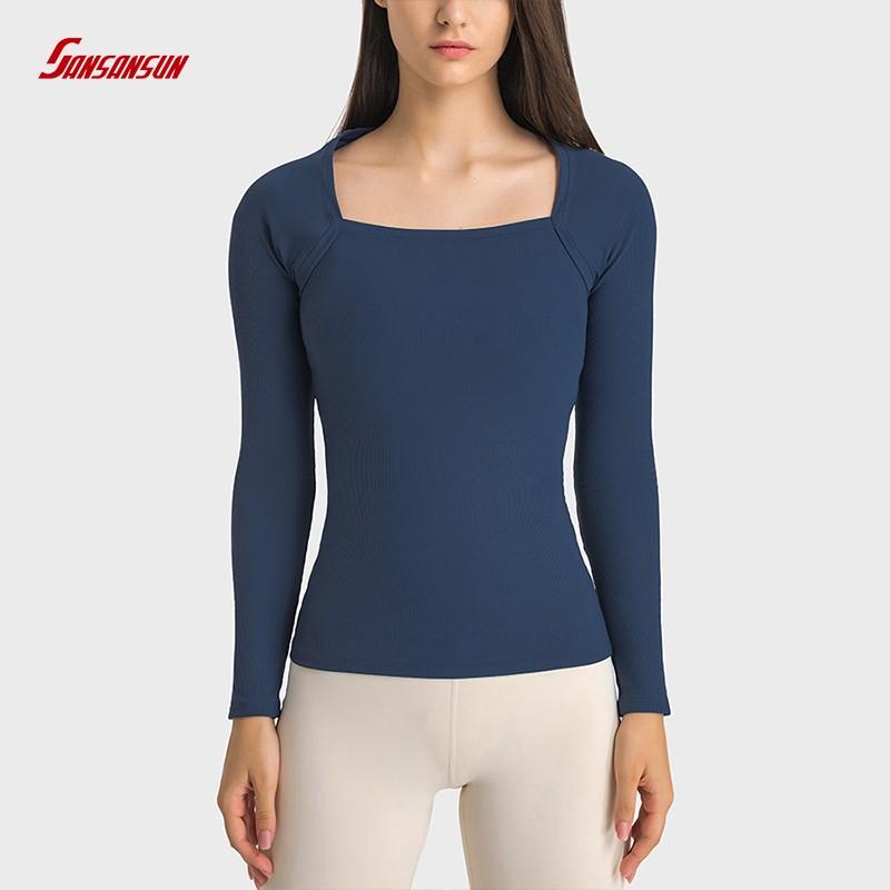 cropped long sleeve activewear