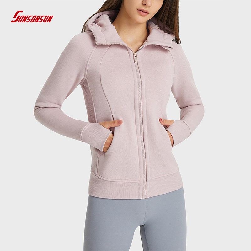 fleece hoodie women