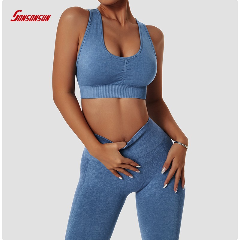 Cross back women Sports Bra