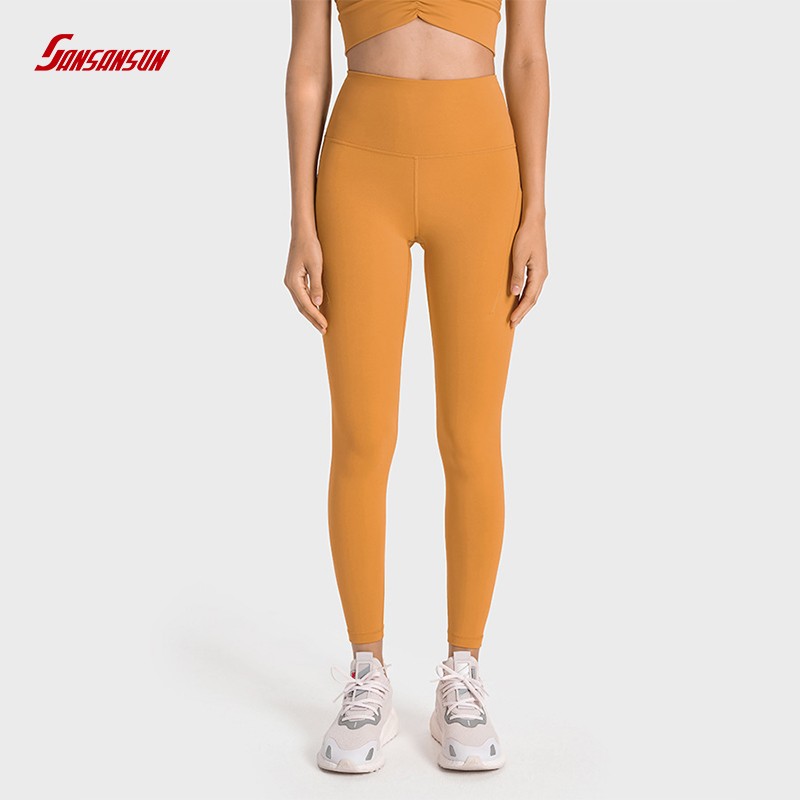 front seam sports leggings
