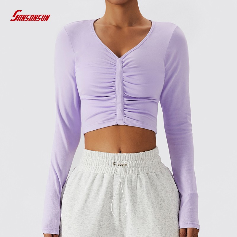 Ladies fitness top