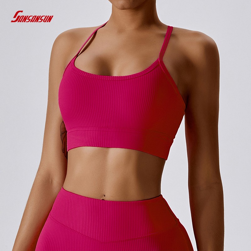 Women workout sports bra