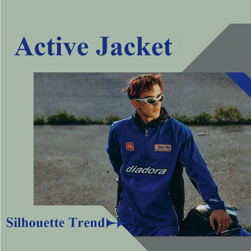 The Silhouette Trend for Active Jacket