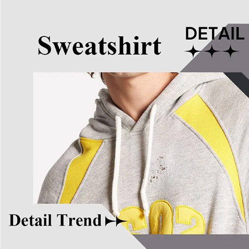 Street Casual -- The Detail & Craft Trend for Men's Sweatshirt