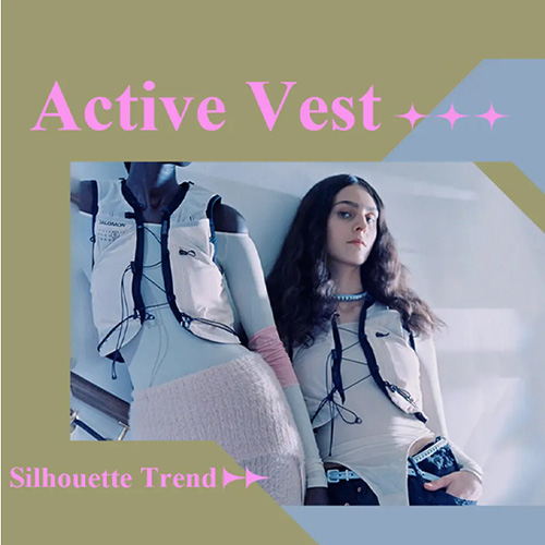 Mix and Match -- The Silhouette Trend for Active Vest